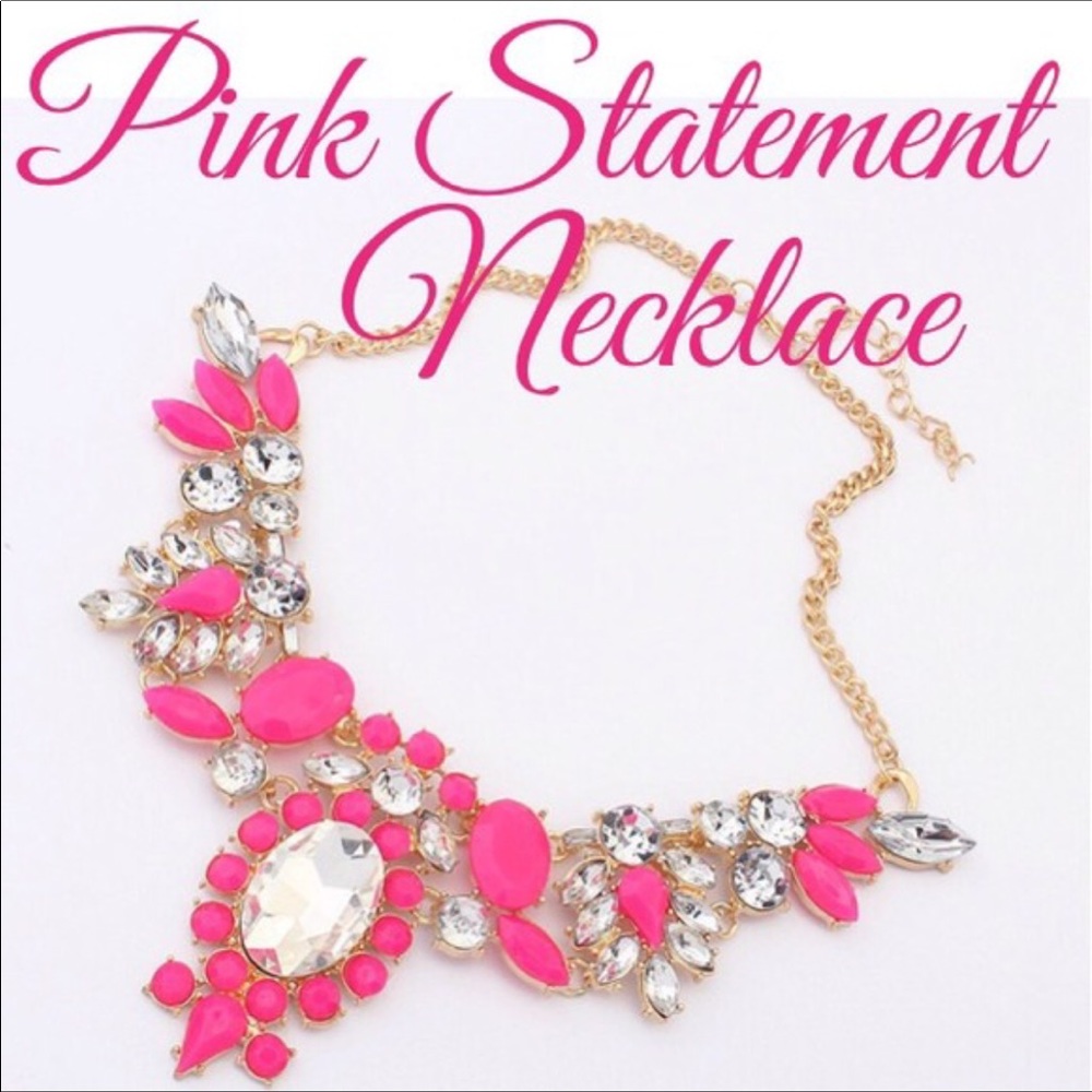 Pink Statement Necklace💗